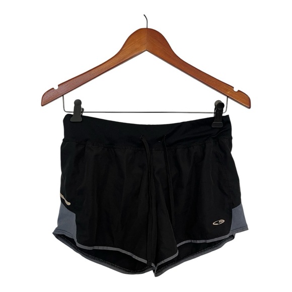 Champion Black and Gray Women's Shorts size small - Picture 1 of 6